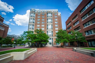 Binalar ve Boston Üniversitesi, Boston, Massachusett Park'ta