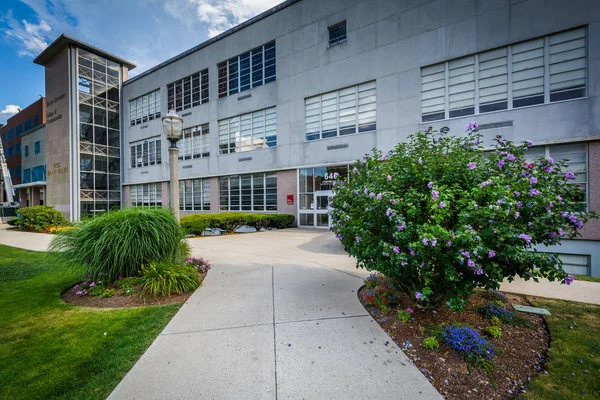 Bahçeleri ve binalarda, Boston Üniversitesi, Boston, Massachus