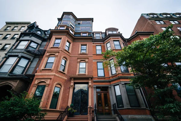 Back Bay, Boston, Massachusetts tarihi binalar.