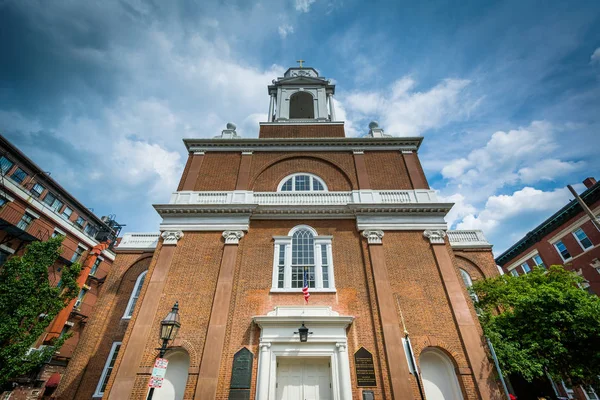 Iglesia Católica de San Esteban, en el extremo norte de Boston, Massa —  Fotos de Stock
