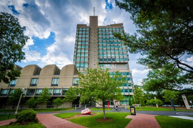Yürüyüş yolları ve binalarda, Boston Üniversitesi, Boston, Massachu