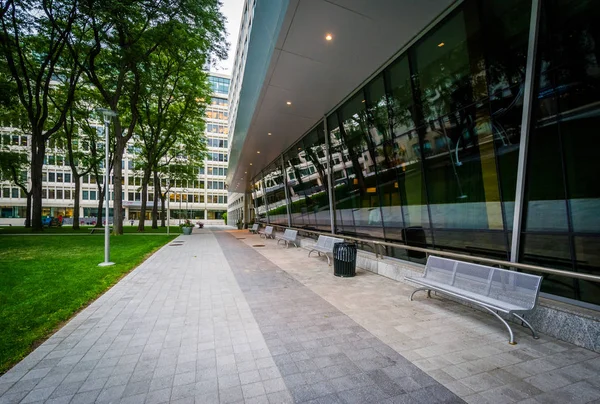 Modern byggnad på Massachusetts Institute of Technology, i — Stockfoto