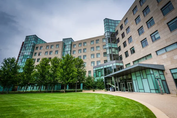 Edificios modernos en el Instituto de Tecnología de Massachusetts, i — Foto de Stock