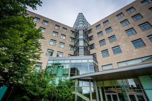 Edificios modernos en el Instituto de Tecnología de Massachusetts, i — Foto de Stock