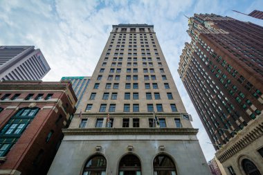 highrises şehir merkezinde baltimore, maryland.