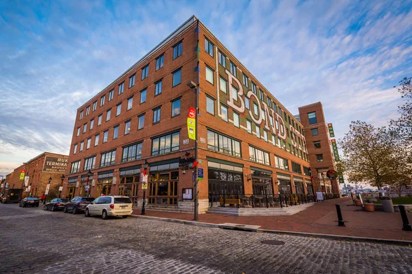 Bond Street Wharf, in Fells punt, Baltimore (Maryland). — Stockfoto