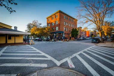 Baltimore, Maryland Hollin'ın Pazar kavşakta.