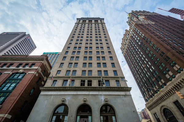 Highrises in downtown Baltimore, Maryland. — Stock Photo, Image