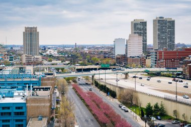 Eski şehirden Benjamin Franklin köprü geçit Ph görüntülemek