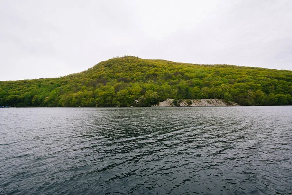 Heski jeziora, o Bear Mountain State Park, Nowy Jork. — Zdjęcie stockowe