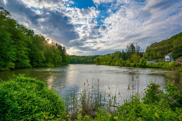 Lake Williams, in York, Pennsylvania. — Stock Photo, Image