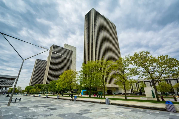 Buildings at the Empire State Plaza, in Albany, New York. — Stock Photo, Image