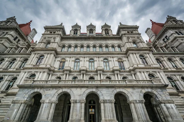 Das Äußere der New York State Capital in Albany, New York. — Stockfoto