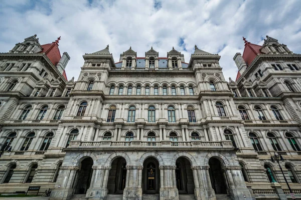 Utsidan av New York State Capitol i Albany, New York. — Stockfoto