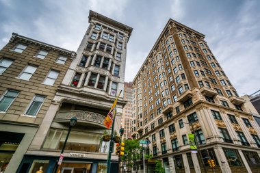 Şehir merkezinde, Philadelphia, Penn içinde ceviz caddesindeki