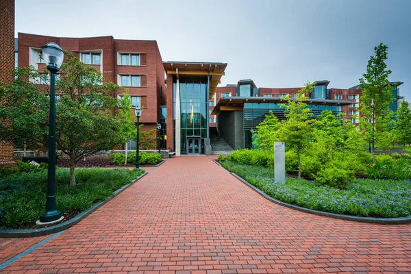 Das neue hochschulhaus an der universität pennsylvania in phila — Stockfoto