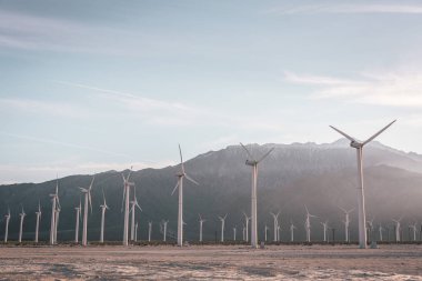 Palm Springs, Kaliforniya 'daki yel değirmenleri