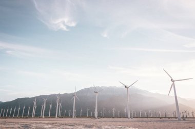 Palm Springs, Kaliforniya 'daki yel değirmenleri