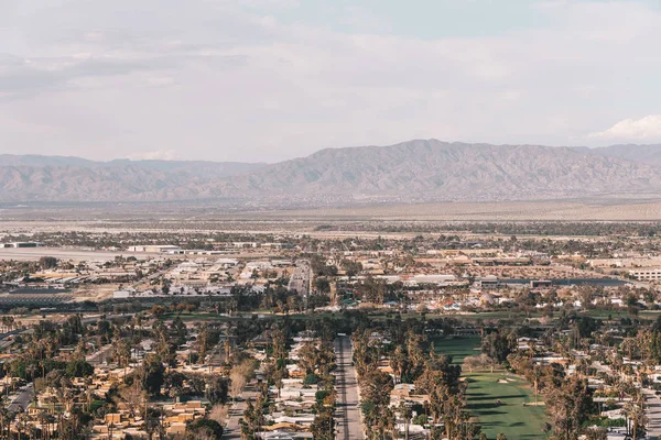 Vista de Palm Springs, Califórnia — Fotografia de Stock