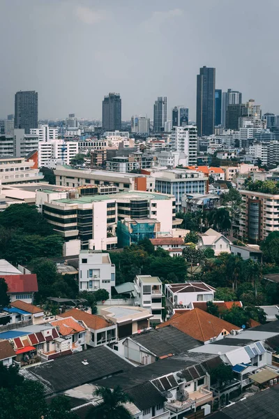 Vista sul paesaggio urbano a Bangkok, Thailandia — Foto Stock