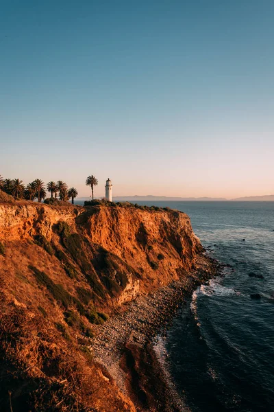 View of Point Vicente Light, in Rancho Palos Verdes, California — 스톡 사진