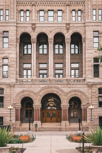 犹他州盐湖城市政厅建筑 — 图库照片