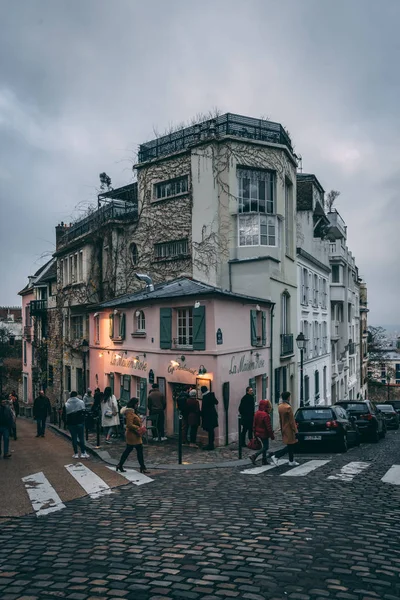 Um canto em Montmartre, Paris, França — Fotografia de Stock