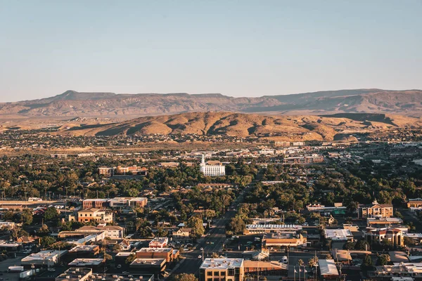 Veduta di St. George, Utah — Foto Stock