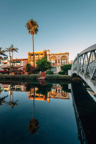 Canal in Venice Beach, Los Angeles, California — Stock Photo, Image