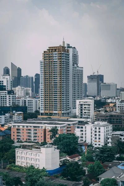 Vista sul paesaggio urbano a Bangkok, Thailandia — Foto Stock