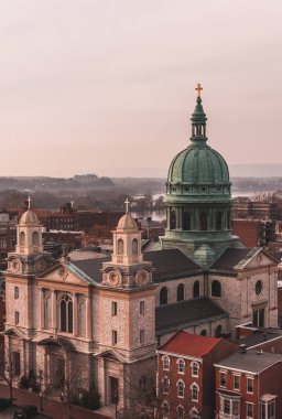 Saint Patrick Katedrali, Harrisburg şehir merkezinde, Pennsylv