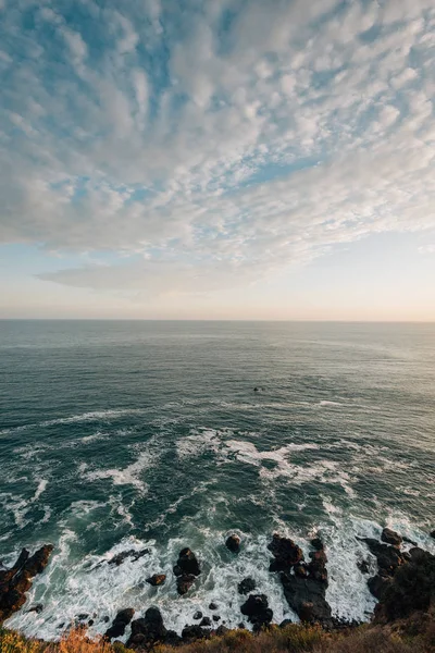 Vista del Océano Pacífico en Point Dume, en Malibú, California — Foto de Stock