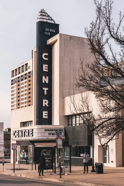 Centre Theater, en Station North, Baltimore, Maryland — Foto de Stock
