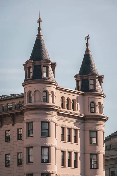 Arquitectura en Indiana Plaza en Washington, DC — Foto de Stock