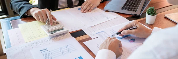 Negócios Equipe corporativa brainstorming, Estratégia de Planejamento ter — Fotografia de Stock