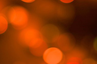 Turuncu dairelerle odaklanmış arka plan. Boşluğu kopyala