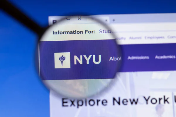 Los Angeles California Usa March 2020 New York University Nyu — Stock fotografie