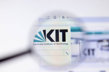 Los Angeles, California, ABD - 7 Mart 2020: KIT, Karlsruhe Teknoloji Enstitüsü web sitesi web sitesi ana sayfası logosu.