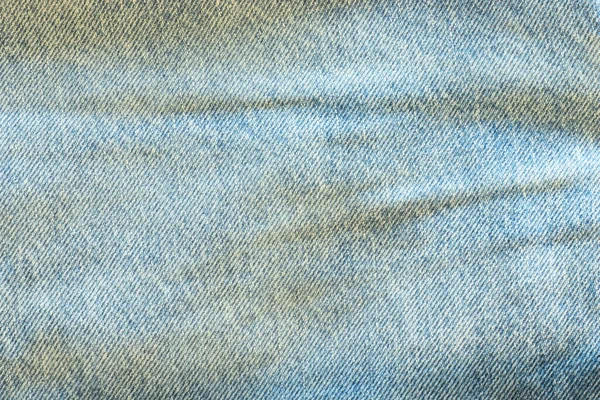 Denim Texture Macro Shot Blue Light Jeans Background Copy Space — Stock Photo, Image