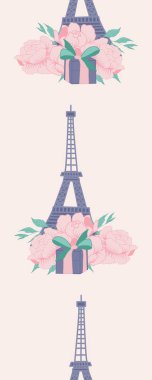 Eiffel turu, şakayıklar ve hediyeler ile dikey ve kusursuz sınır