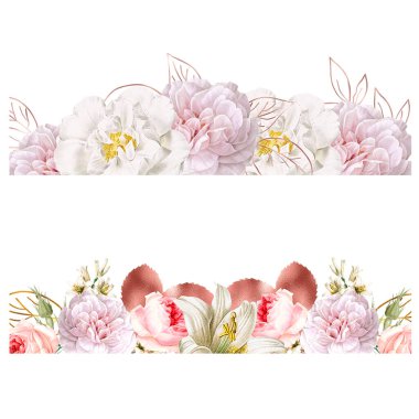 Klasik gül-kenarlar, 2 set.