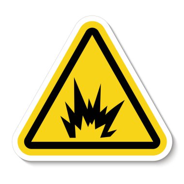 Ark Flash Tehlike Sembol İşareti, Vektör İllüzyonu, Beyaz Arkaplan Etiketinde İzole Et  