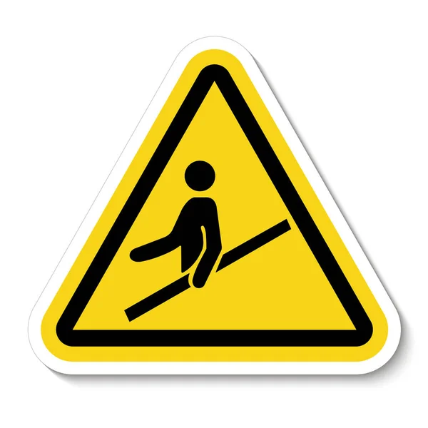 PPE Icon. Use Handrail Symbol Sign Isolate On White Background, Vector Illustration EPS.10 — 스톡 벡터