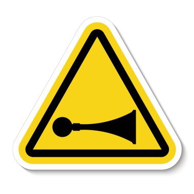 Ppe Icon.Sound Horn Symbol Sign Beyaz Arka Planda İzole,Vektör Çizimi Eps.10 
