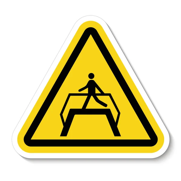 Użyj Footbridge Symbol znak izolować na białym tle, Wektor Ilustracja EPS.10 — Wektor stockowy