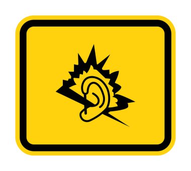 Noise Symbol Sign Isolate On White Background,Vector Illustration  clipart