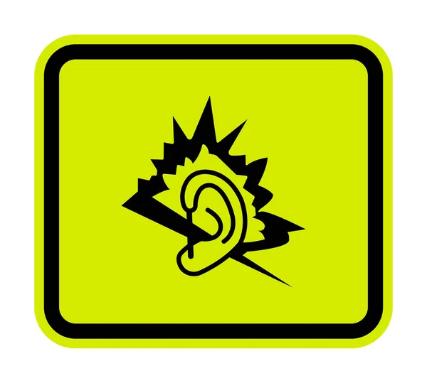 Noise Symbol Sign Isolate On White Background,Vector Illustration — Stock Vector