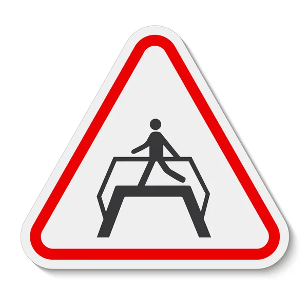 Use Footbridge Symbol Sign Isolate On White Background,Vector Illustration EPS.10 — Stock Vector