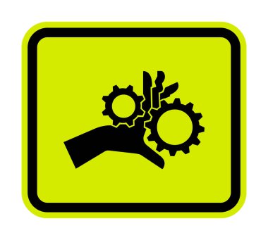 El dolaşıklığı Dönen Dişliler Sembol İşareti Beyaz Arkaplanda İzole EPS.10 Vektör Resimleri 