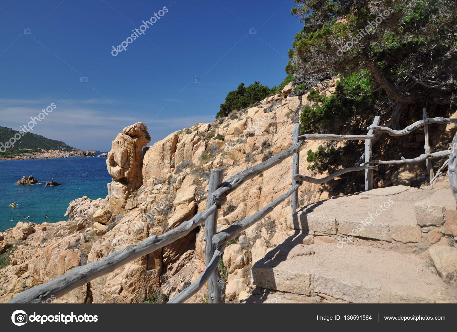 Spiaggia Di Li Cossi Costa Paradiso Sardegna Isola Italia